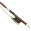 Schumann Ipe Wood Double Bass Bow Silver Mounted French 3/4