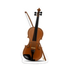 Sticker - Violin and Bow
