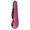 Vivo Polycarbonate Shaped Violin Case 4/4 Textured Pink