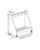 Wenger Cello Rack Maple Finish (6 Unit)