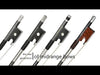 Muesing Cello Bow: C4 Classic Carbon Fibre with Stainless Steel Fittings