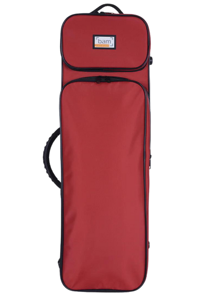 BAM Youngster 1/2-3/4 Oblong Violin Case - Red