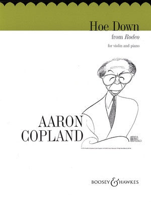 Copland, A., "Hoe Down" from Rodeo for Violin and Piano (Boosey and Hawkes)