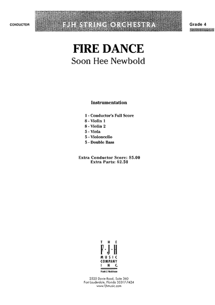Fire Dance (Soon Hee Newbold) for String Orchestra