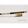 Long & Branco Carbon Fibre Violin Bow 4/4 - Yellow Resin Frog