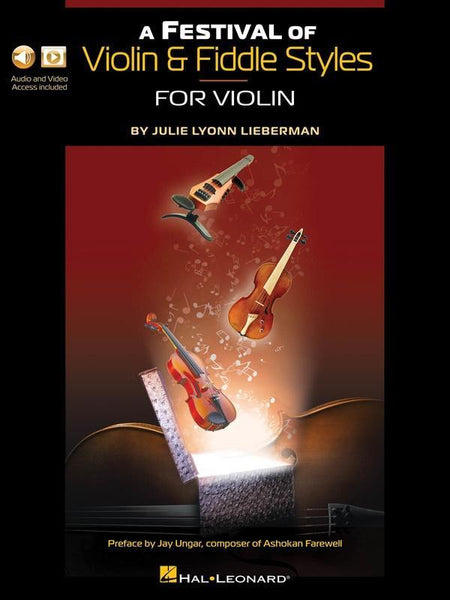 A Festival of Violin & Fiddle Styles for Violin with Online Accompaniments