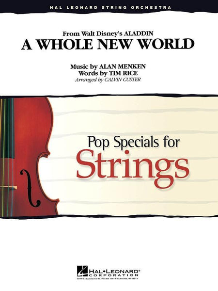 A Whole New World (arr. Menken) for String Orchestra
