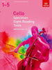 ABRSM Cello Specimen Sight Reading Tests Grades 1-5 from 2012