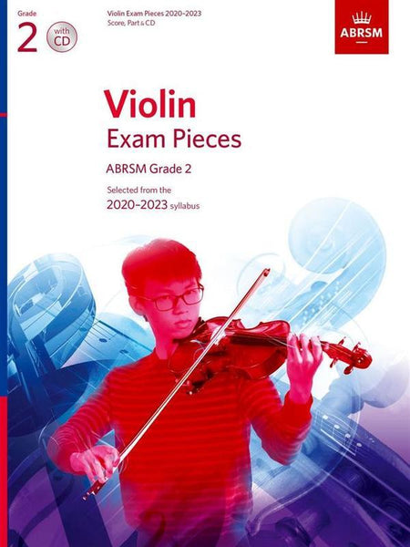 ABRSM Violin Exam Pieces 2020-2023 Grade 2 Score, Part and CD