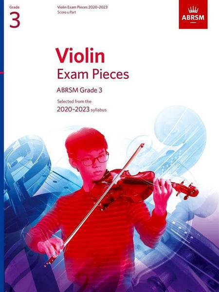 ABRSM Violin Exam Pieces 2020-2023 Grade 3 Score and Part