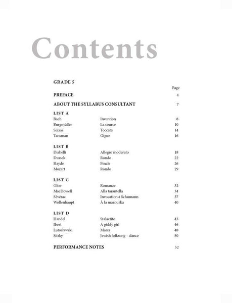 Ameb Syllabus.pdf AMEB Piano Series 17 Grade 5 – Simply for Strings