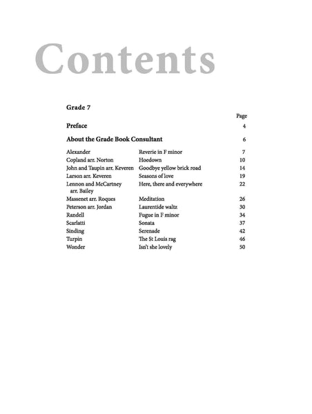 AMEB Piano for Leisure Series 4 Grade 7 – Simply for Strings