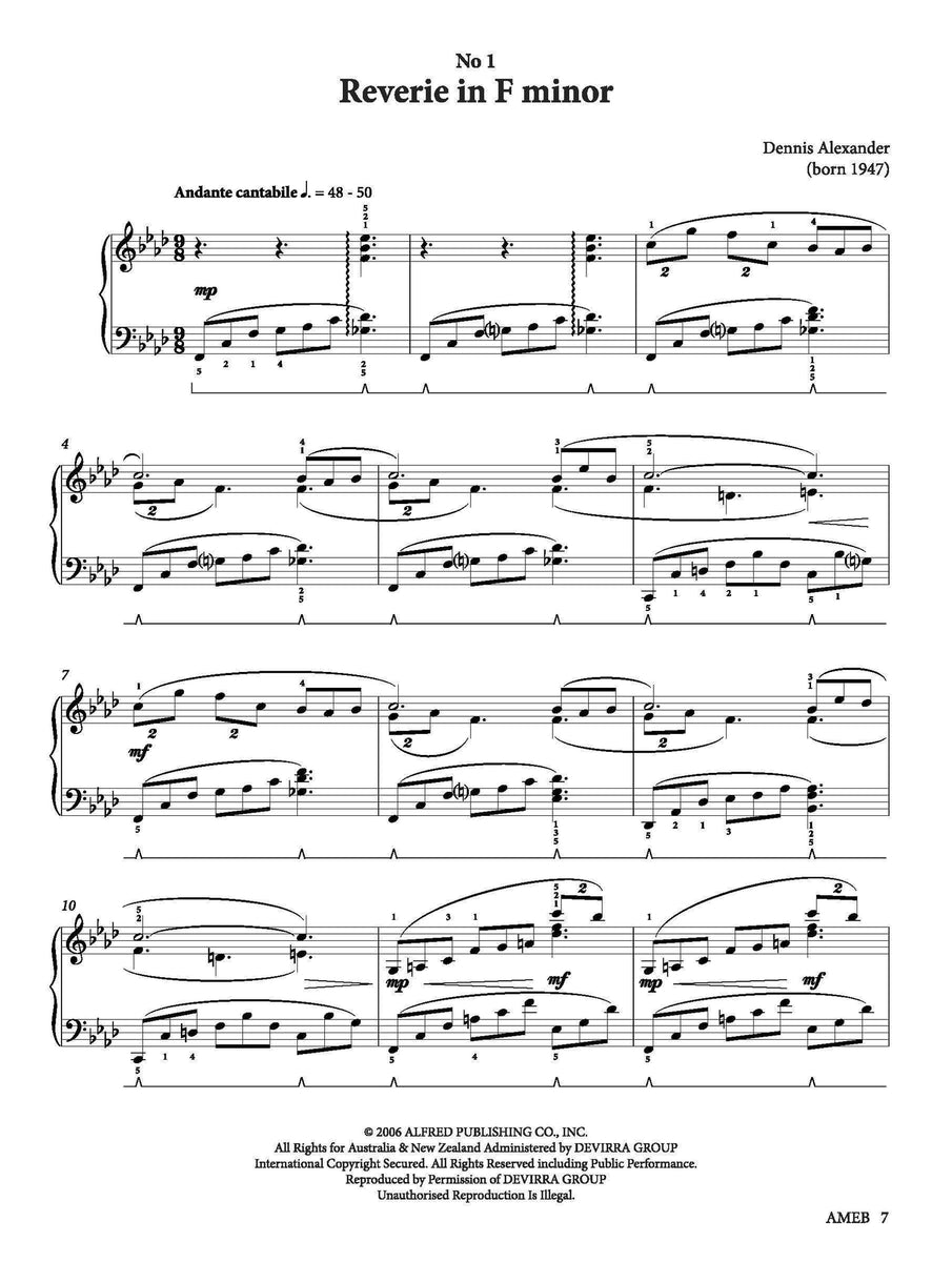 AMEB Piano for Leisure Series 4 Grade 7 – Simply for Strings