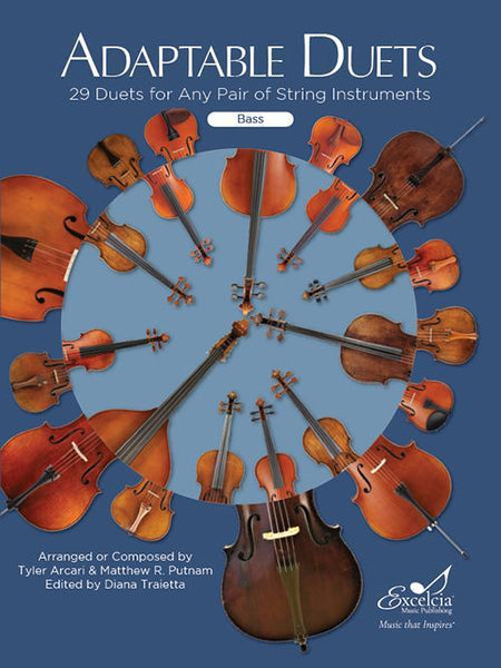 Adaptable Duets for Strings Double Bass (Excelcia Music Publishing)