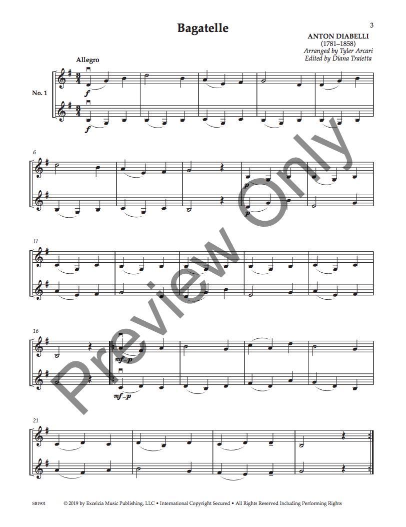 Adaptable Duets for Strings Violin (Excelcia Music Publishing) – Simply ...