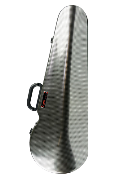 BAM Contoured Hightech Viola Case Silver Carbon 15"-17"