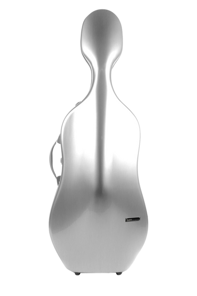 BAM Hightech Slim Cello Case La Defense Brushed Aluminium 4/4