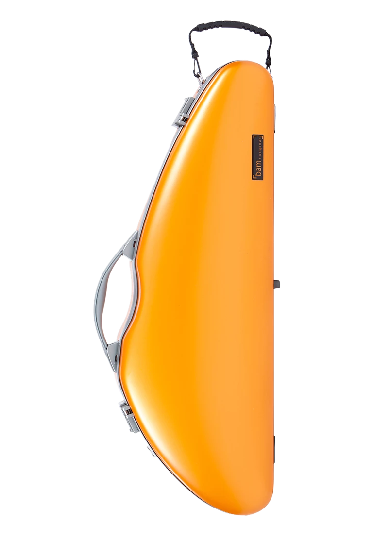 BAM Hightech Slim Violin Case La Defense Orange 4/4 Simply for Strings