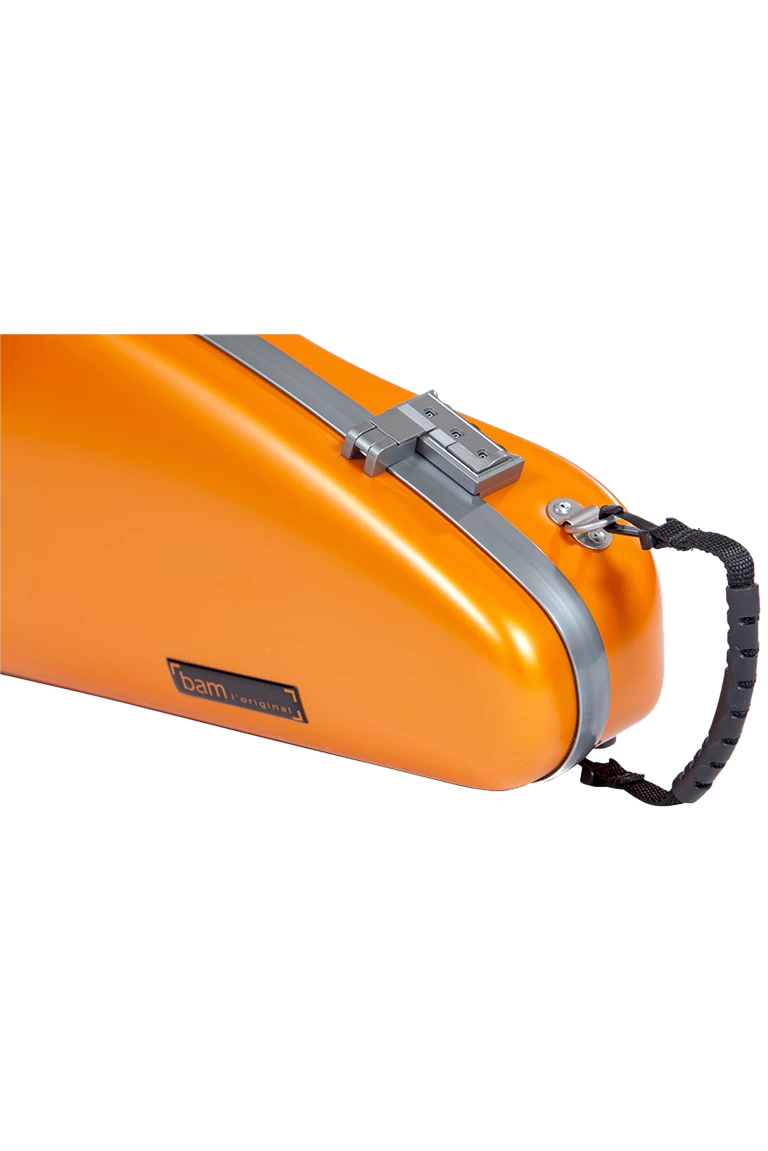 BAM Hightech Slim Violin Case La Defense Orange 4/4 Simply for Strings