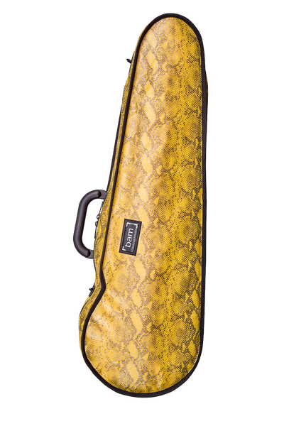 BAM Hoodie Snake for Contoured Hightech Violin Yellow 4/4