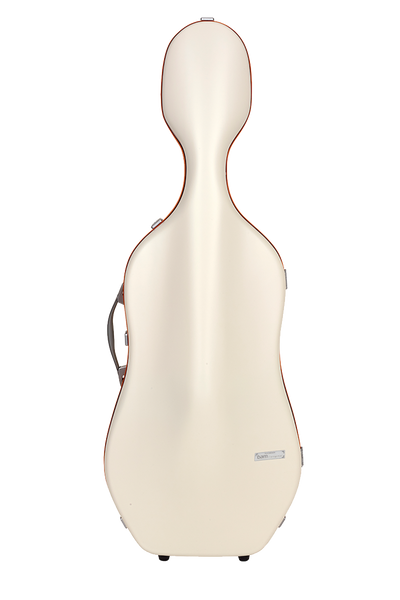 BAM Ice Supreme Hightech Cello Case White/Orange 4/4