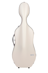 BAM Ice Supreme Hightech Cello Case White/Silver 4/4