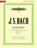 Bach, J.S., Concerto in D Minor for Two Violins BWV 1043 (Peters)