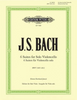 Bach, J.S., Six Cello Suites Arranged for Viola (Peters)