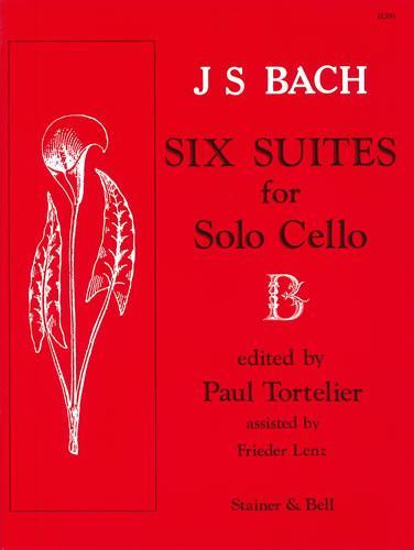 Bach, J.S., Six Suites for Solo Cello (Stainer And Bell)