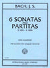 Bach, J.S., Three Sonatas and Three Partitas BWV 1001-1006 for Violin (IMC)