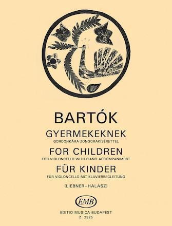 Bartok, Fur Kinder for Cello (EMB)