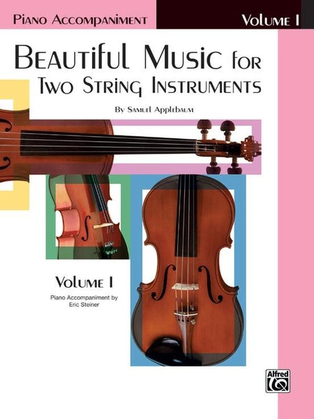Beautiful Music for Two String Instruments Book 1 Piano Accompaniment