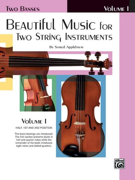 Beautiful Music for Two String Instruments Book 1 for Double Bass