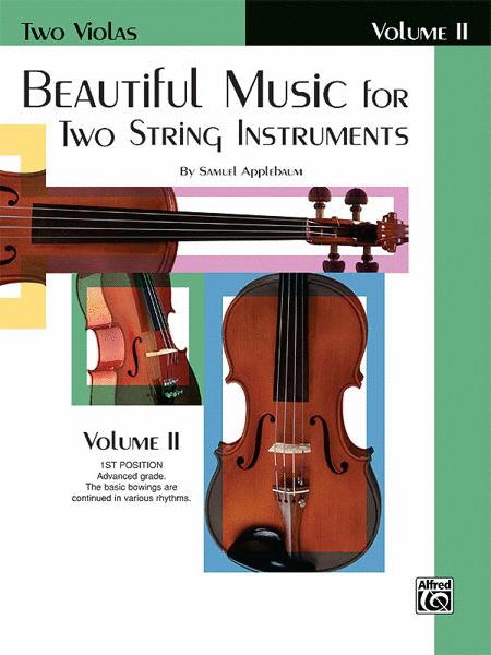 Beautiful Music for Two String Instruments Book 2 for Viola