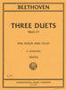 Beethoven, 3 Duets for Violin And Cello (IMC)