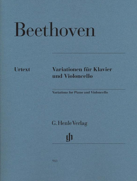 Beethoven, Complete Variations for Cello and Piano (Henle)