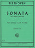 Beethoven, Sonata in A Op. 69 for Cello and Piano (IMC)