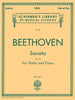 Beethoven, Sonata in F Op. 24 Spring for Violin and Piano (Schirmer)