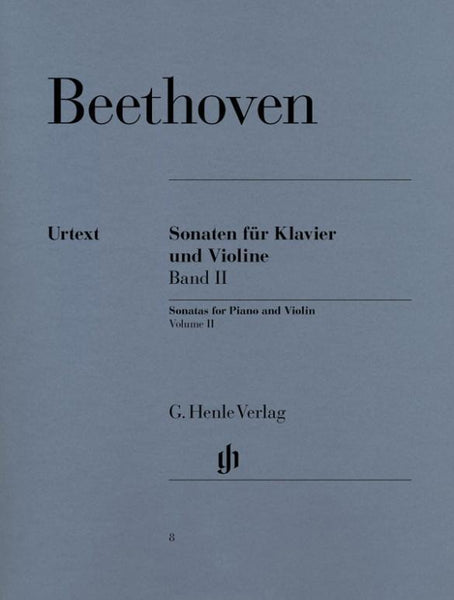 Beethoven, Sonatas for Violin and Piano Volume 2 (Henle)