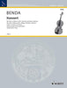 Benda, Concerto in F for Viola and Piano (Schott)