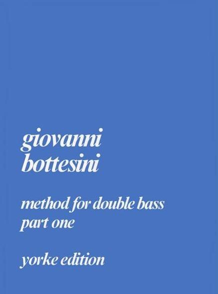 Bottesini, Method for Double Bass Book 1 (Yorke)