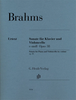 Brahms, Sonata in E Minor Op. 38 for Cello and Piano (Henle)