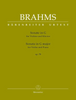 Brahms, Sonata in G Op. 78 for Violin and Piano (Barenreiter)