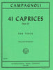 Campagnoli, 41 Caprices Op. 22 for Viola (IMC)