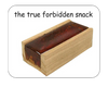 Case Decoration Sticker - Rosin "The true forbidden snack" (67mm x 52mm)