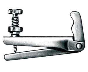Cello String Adjuster Chrome 1/4-1/2