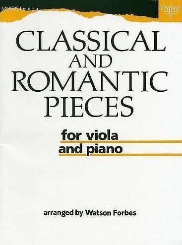 Classical And Romantic Pieces for Viola and Piano (OUP)