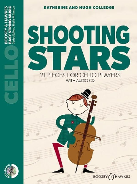 Colledge, Shooting Stars for Cello with CD New Edition (Boosey and Hawkes)