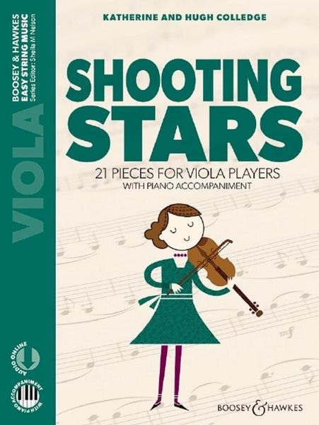 Colledge, Shooting Stars for Viola and Piano New Edition (Boosey and Hawkes)