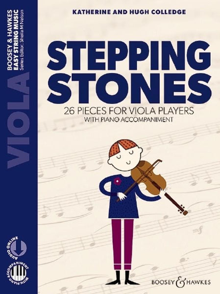 Colledge, Stepping Stones for Viola and Piano New Edition (Boosey and Hawkes)